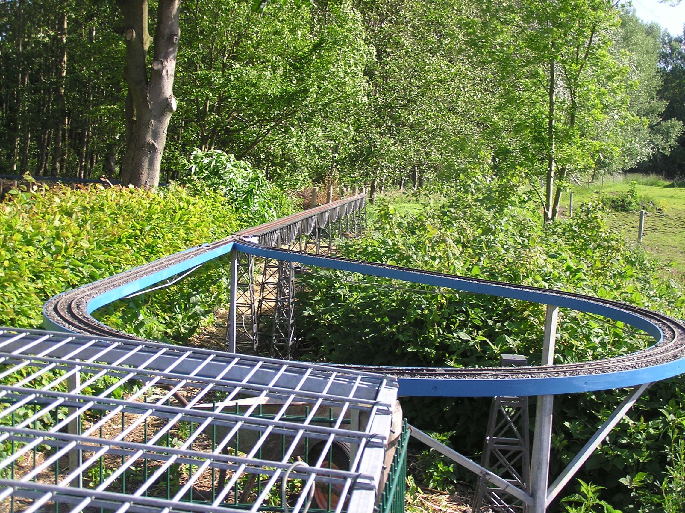 Kehrschleife mit Br&uuml;cke